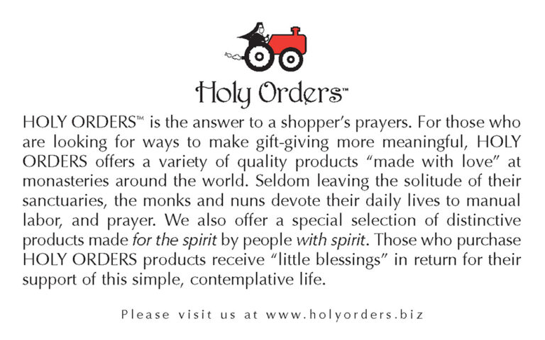 Holy Orders Card